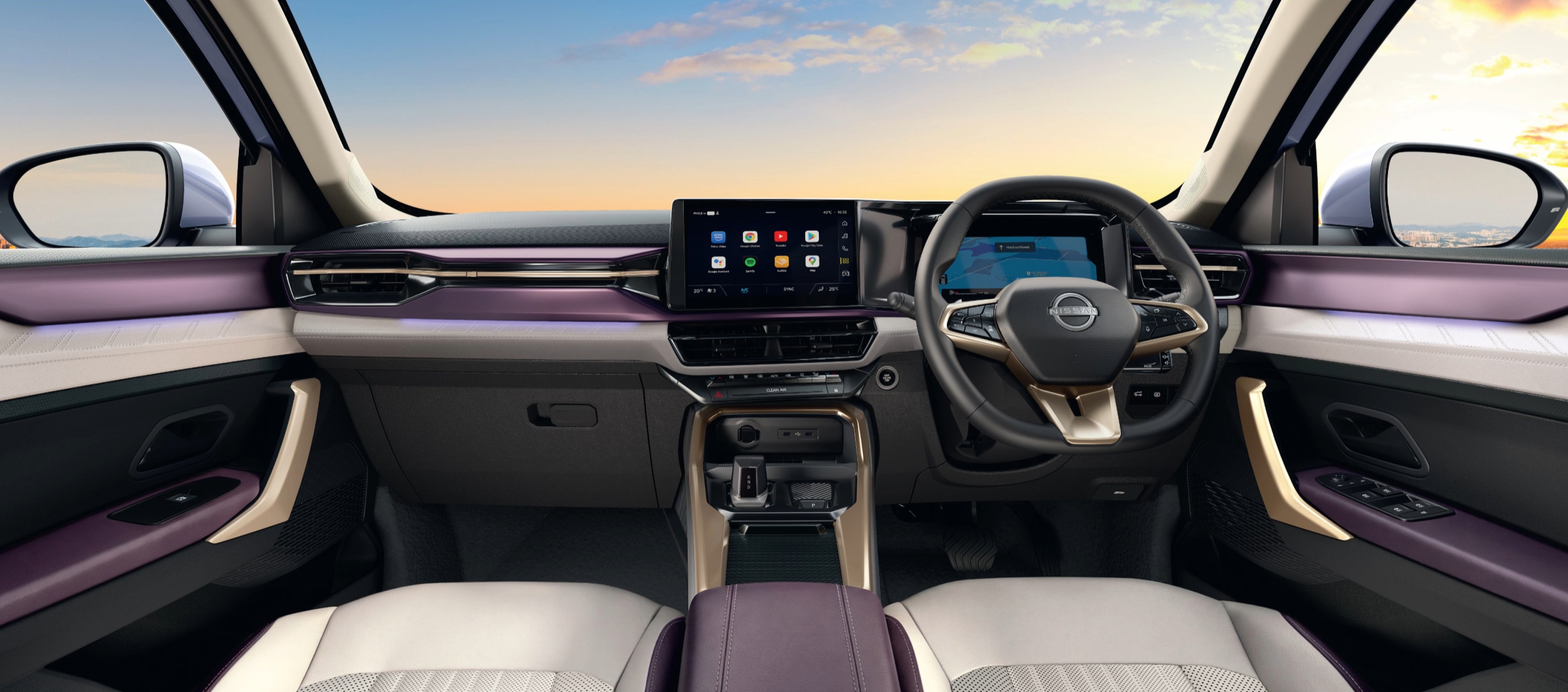 Nissan Tekton SUV interior