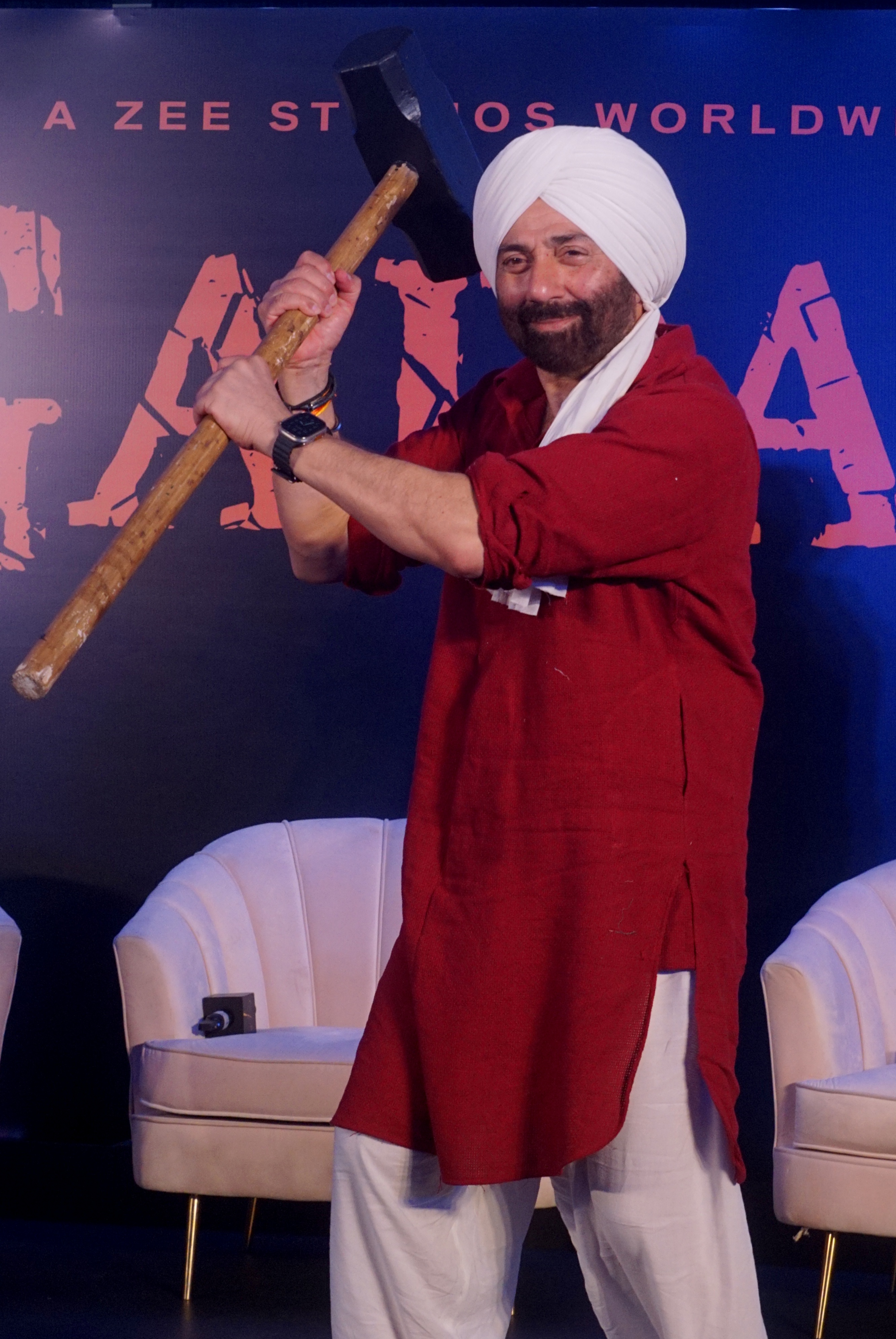 Sunny Deol in his element during Gadar 2 promotions