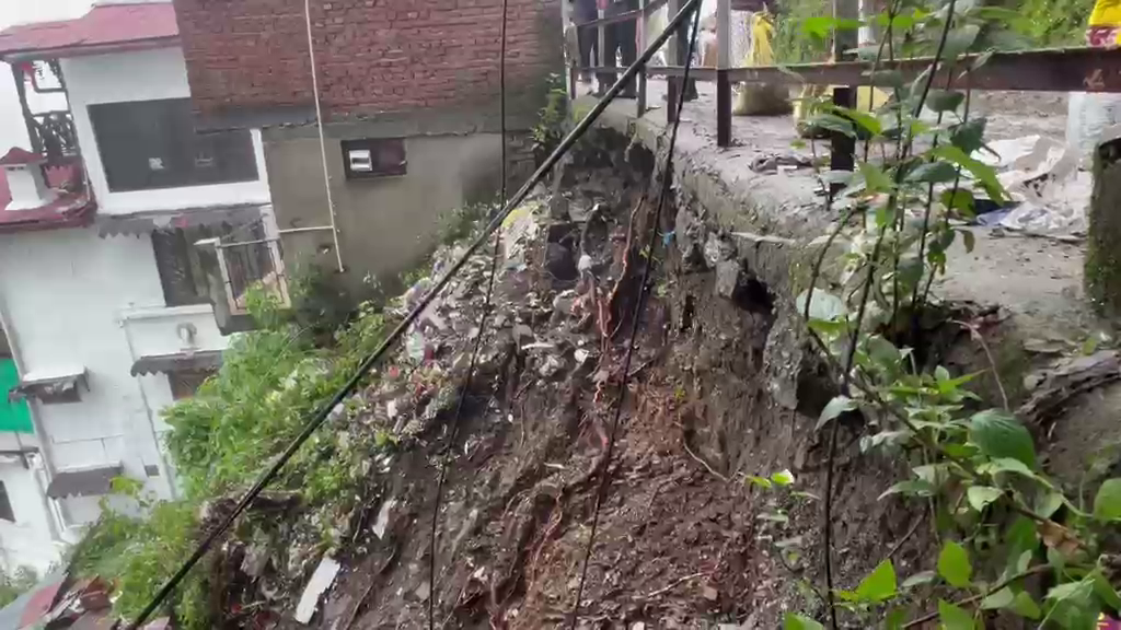 Nainital Silverton Area Landslide