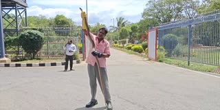 ​9 Foot Snake in Tirumala