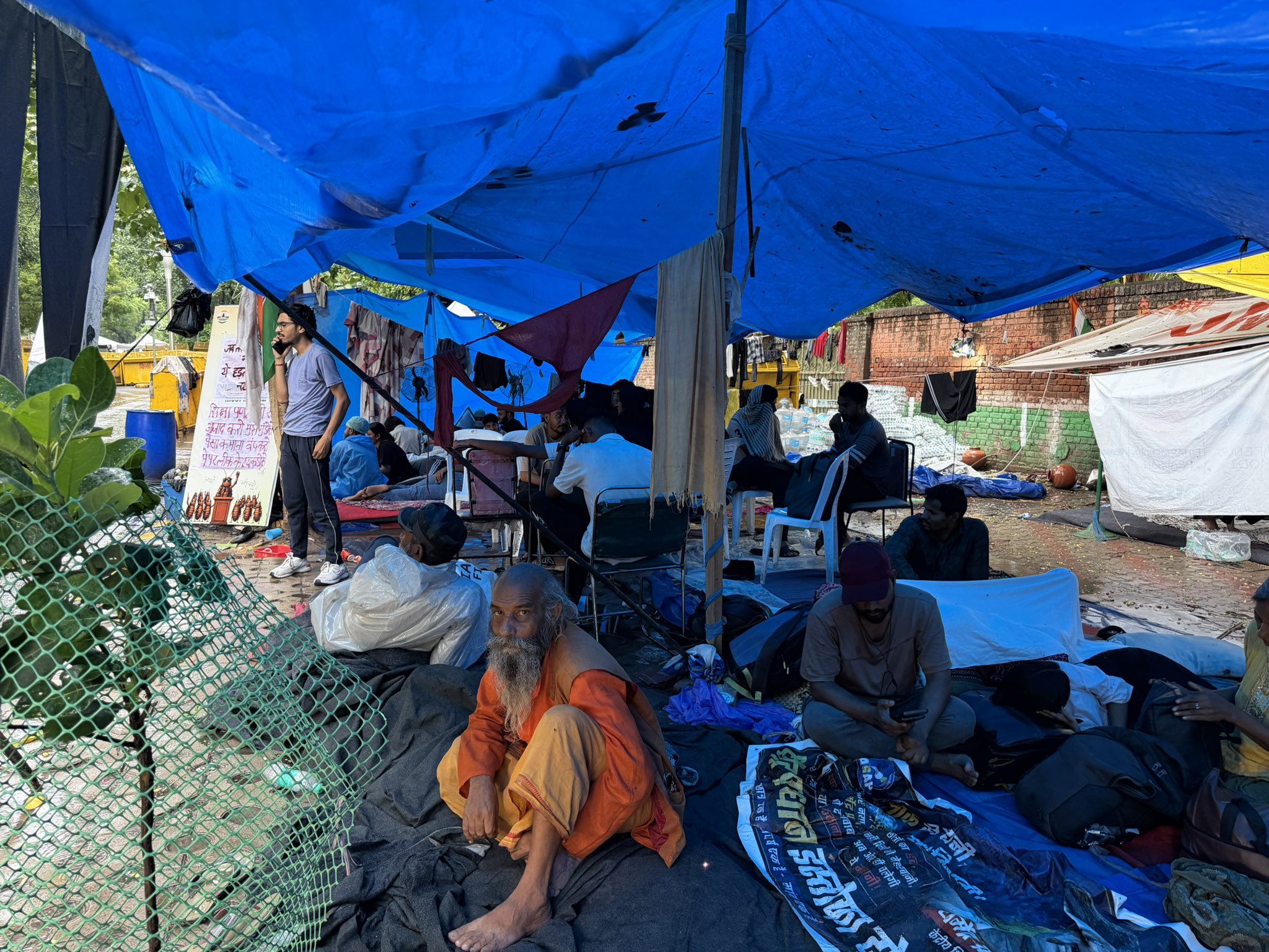 CJP Protest Continues On Day 20; Sonam Wangchuk Acknowledges Nationwide Support