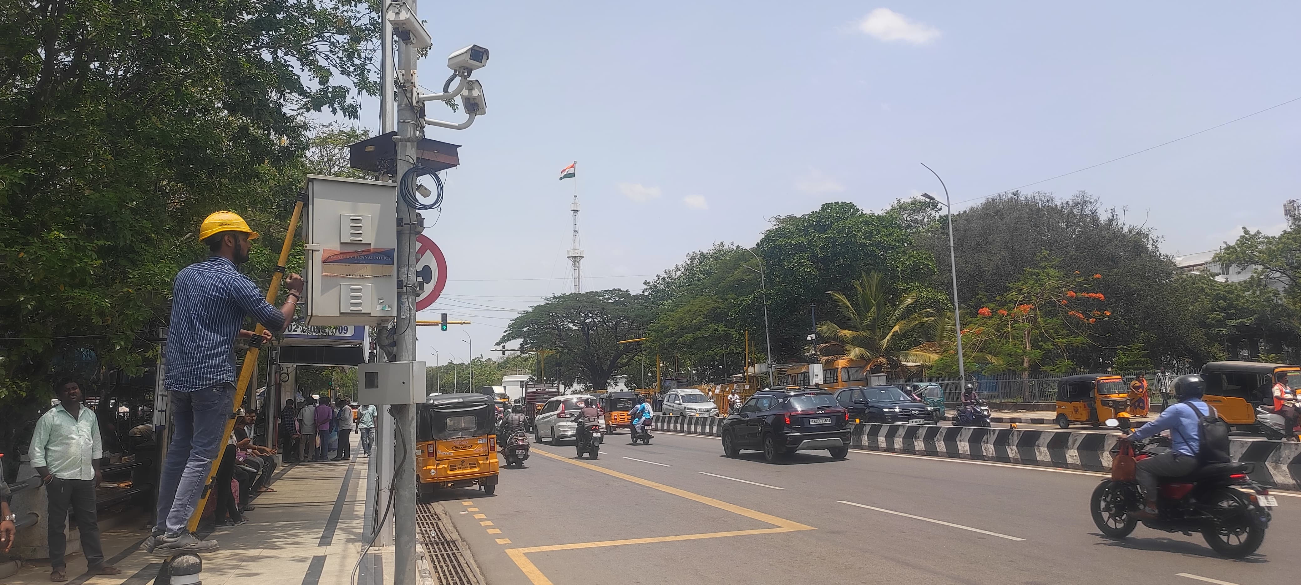 சிசிடிவி கேமராக்கள் ஆய்வு