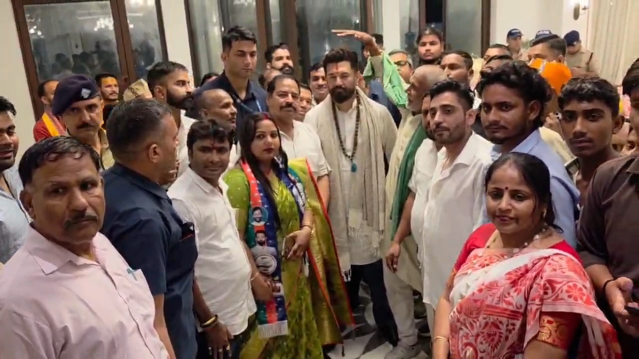 Union Minister Chirag Paswan