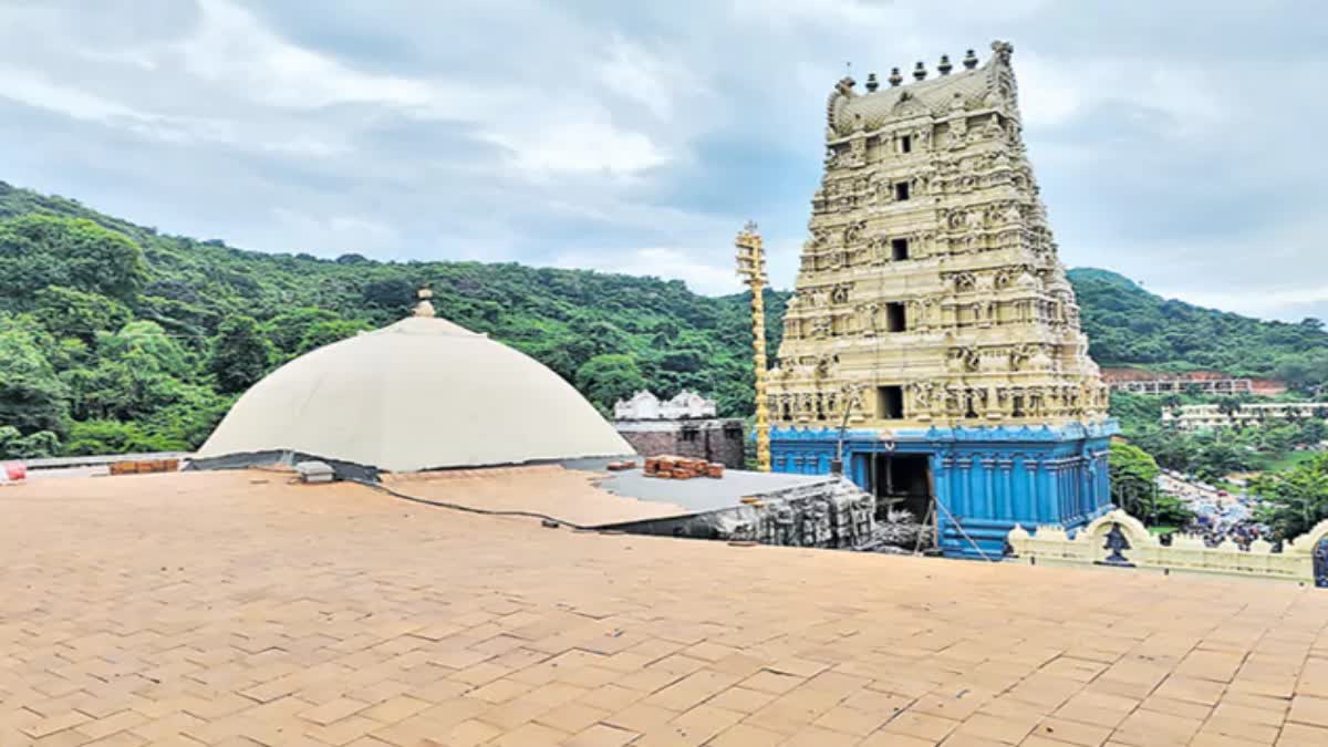 Roof repairs of iconic temples in AP