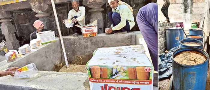 Roof Repairs of Iconic Temples in AP
