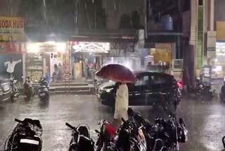 Rains in Hyderabad