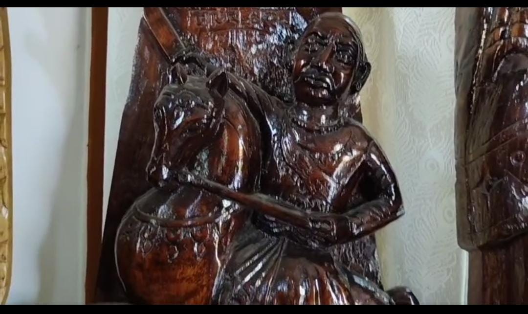 Sculptor Pradip Gogoi