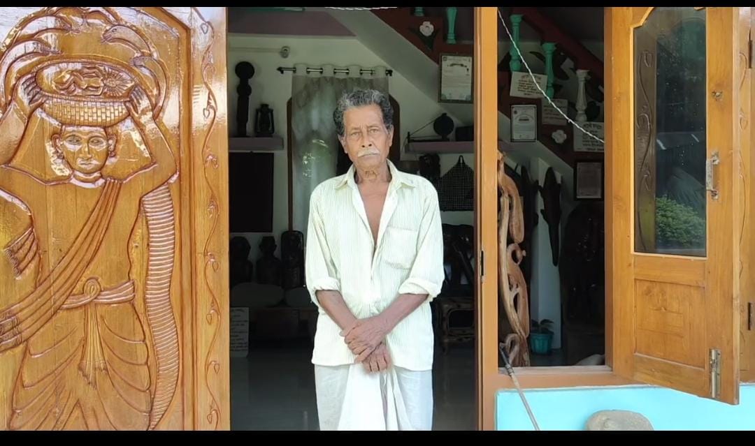 Sculptor Pradip Gogoi