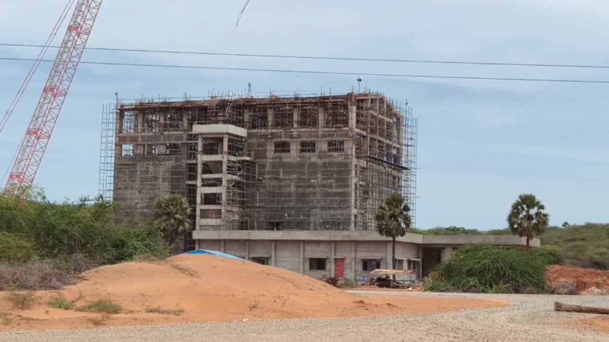 ராக்கெட் ஏவுதளக் கட்டுமானப் பணிகள் தீவிரம்