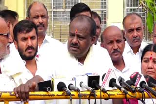 MYSURU  ಹೆಚ್​​ಡಿ‌ ಕುಮಾರಸ್ವಾಮಿ  ಬಿಡದಿ ಟೌನ್‌ಶಿಪ್​ ಯೋಜನೆ  KARNATAKA CONGRESS GOVERNMENT