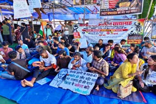 Students protest in Ranchi