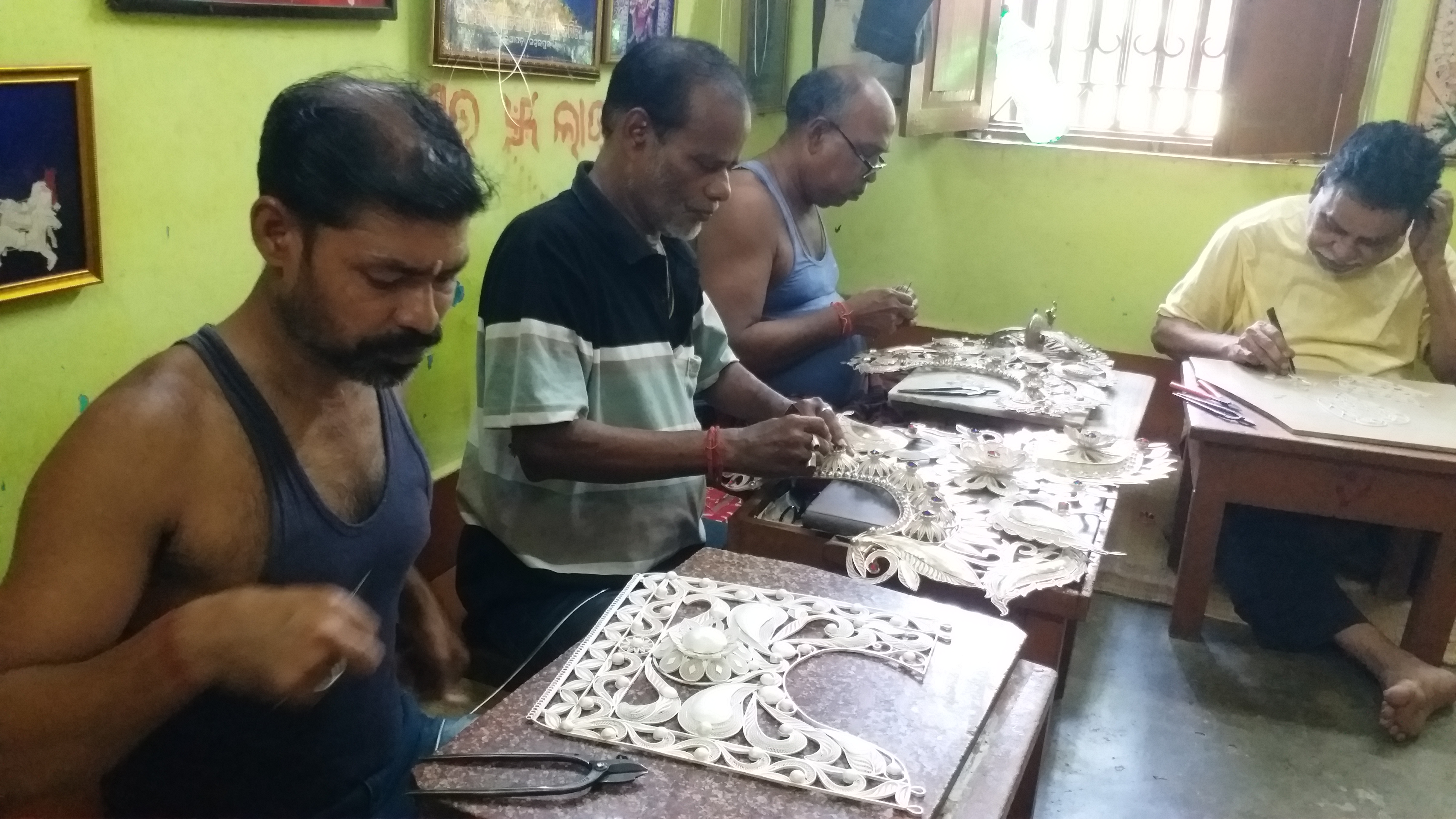 Cuttack's Silver Filigree Artisans Keep Age-Old Tradition Alive, 37 Silver Tableaux To Shine This Dussehra