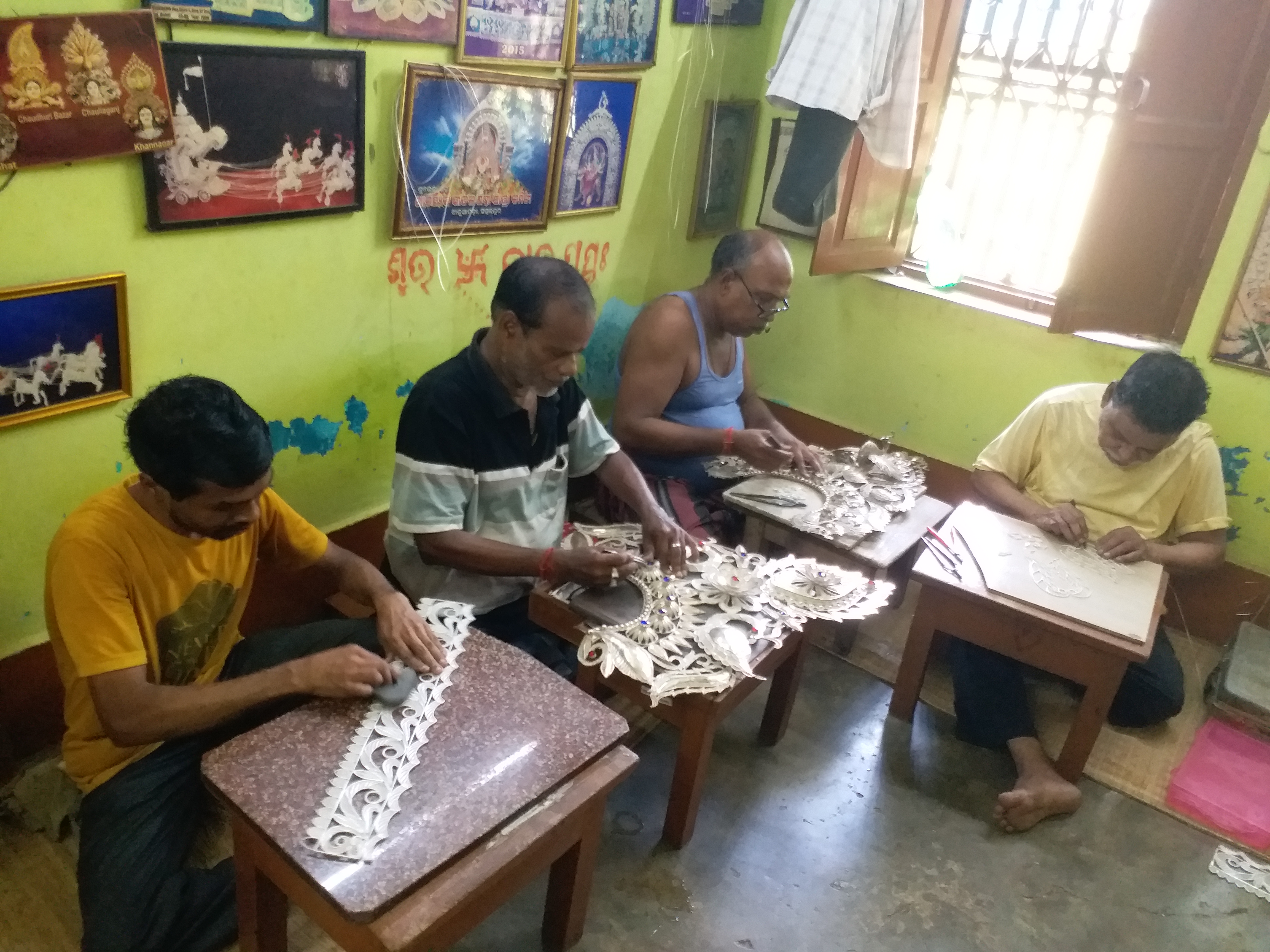 Cuttack's Silver Filigree Artisans Keep Age-Old Tradition Alive, 37 Silver Tableaux To Shine This Dussehra