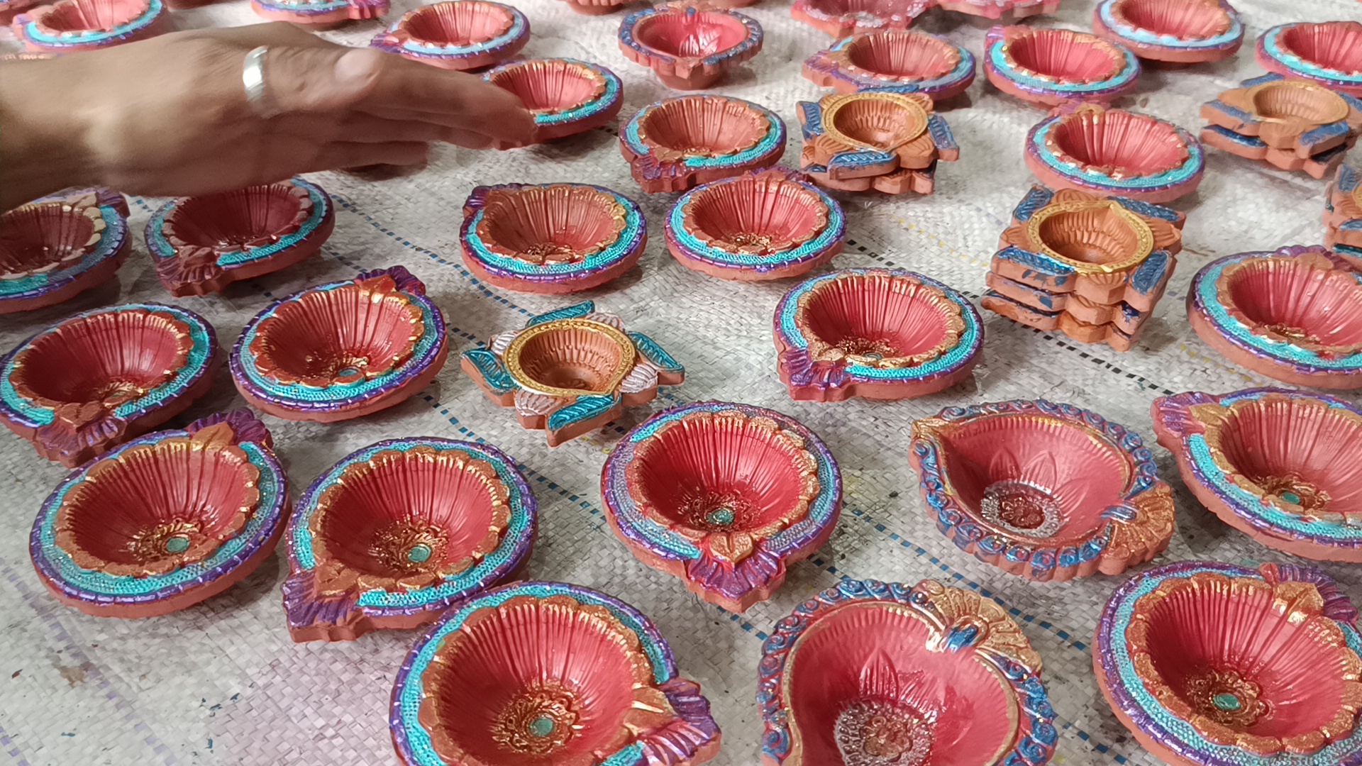 mentally challenged preparing Lamp