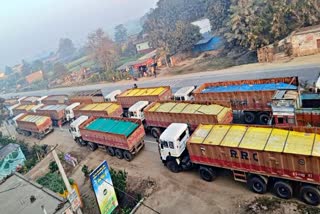 TRAFFIC JAM IN BUXAR