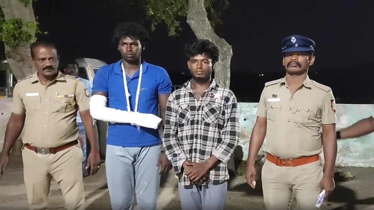 கைதான ஆகாஷ்,  கபிலன்