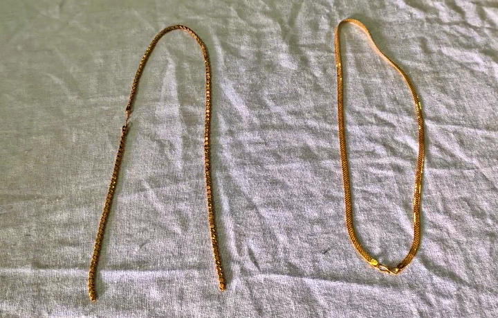 பறிமுதல் செய்யப்பட்ட நகை