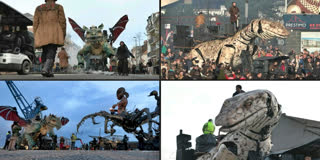 In Northern France, 'Magical' Show Features Mobile Machines