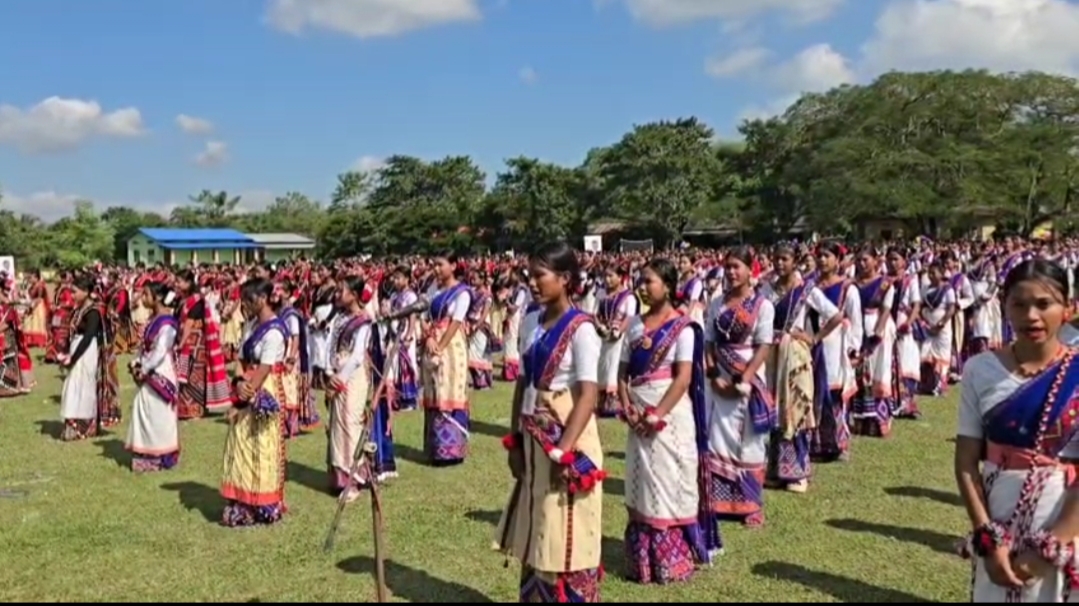 students performed the song Manuhe Manuhor Babe in the Missing language