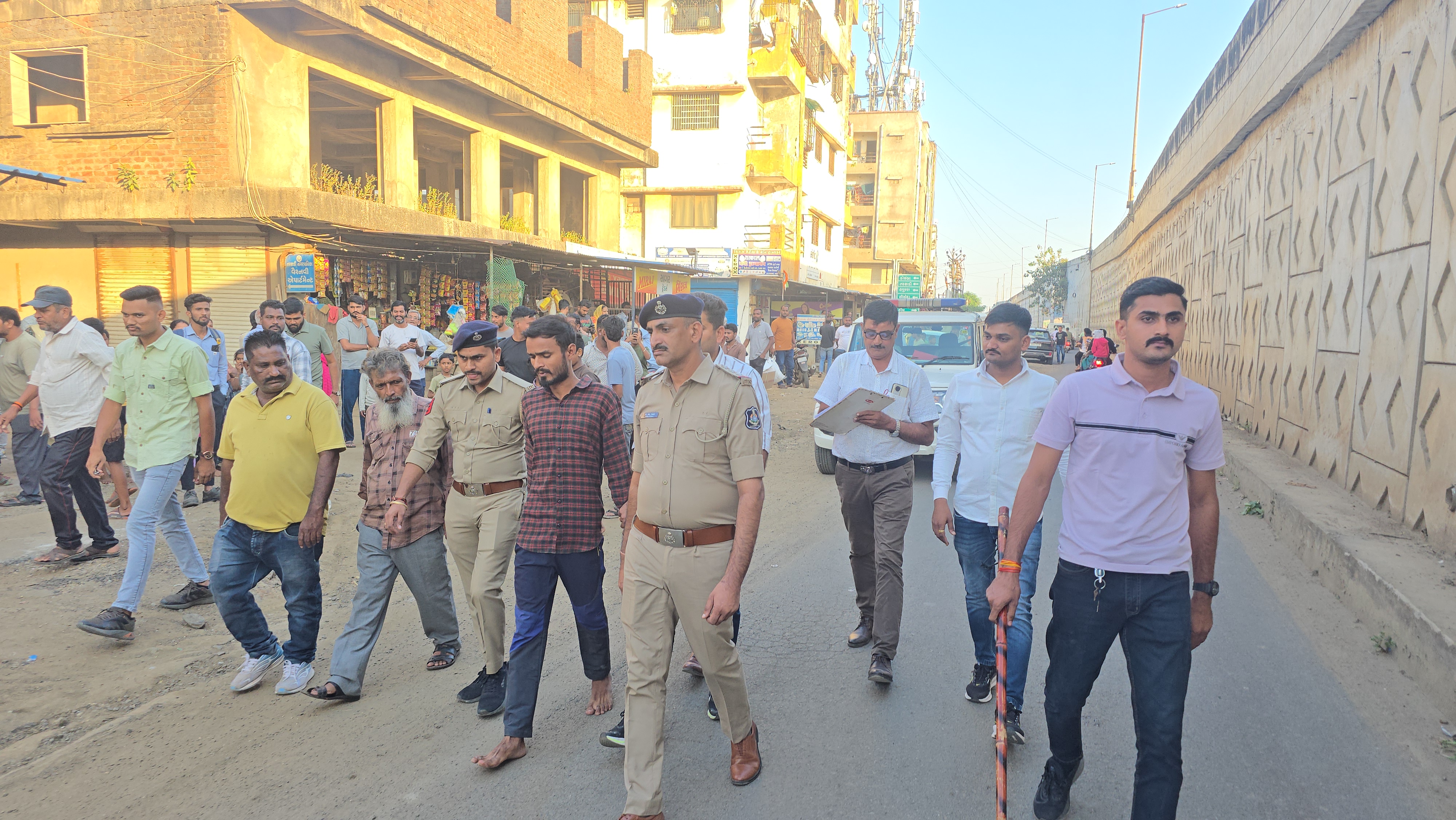 સુરતમાં મહિલાની હત્યા કેસમાં પોલીસે કર્યું રી-કન્સ્ટ્રક્શન