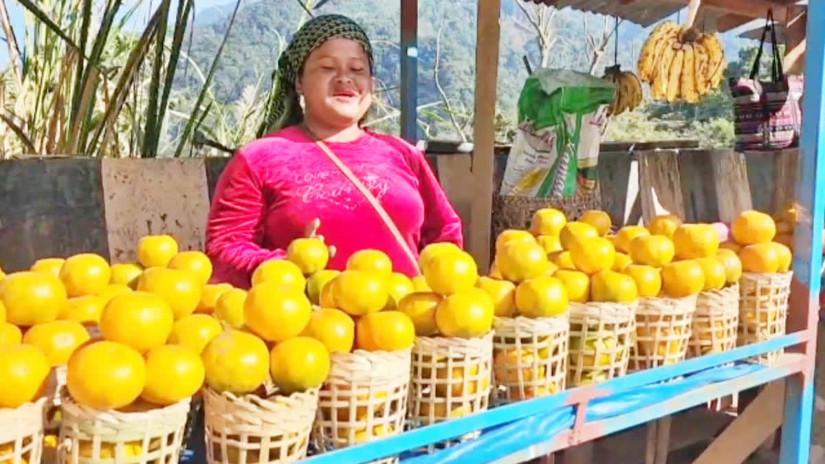 Orange market of Dima Hasao