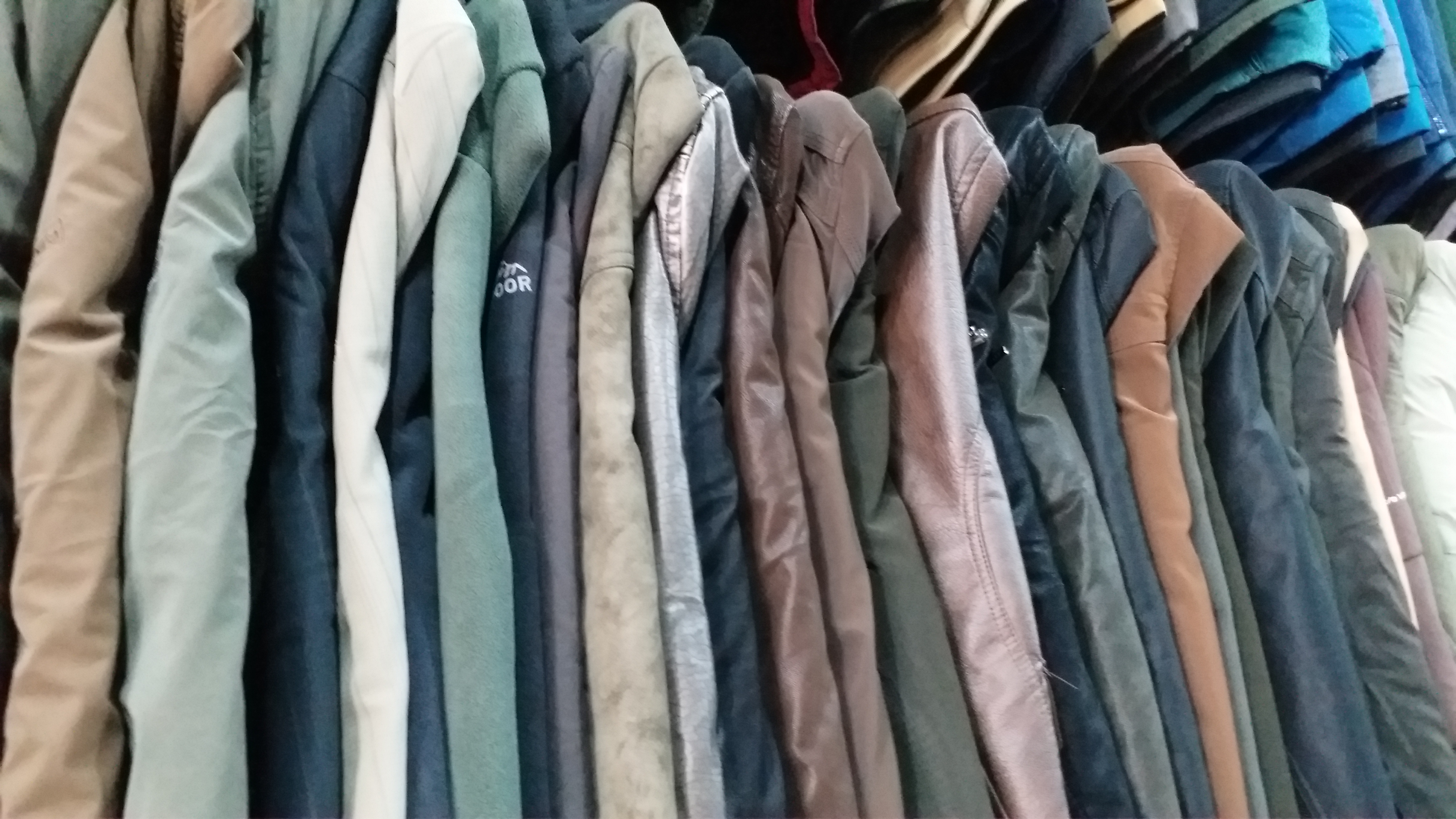 Bhutiya Market in Guwahati for the sale of various types of winter clothes