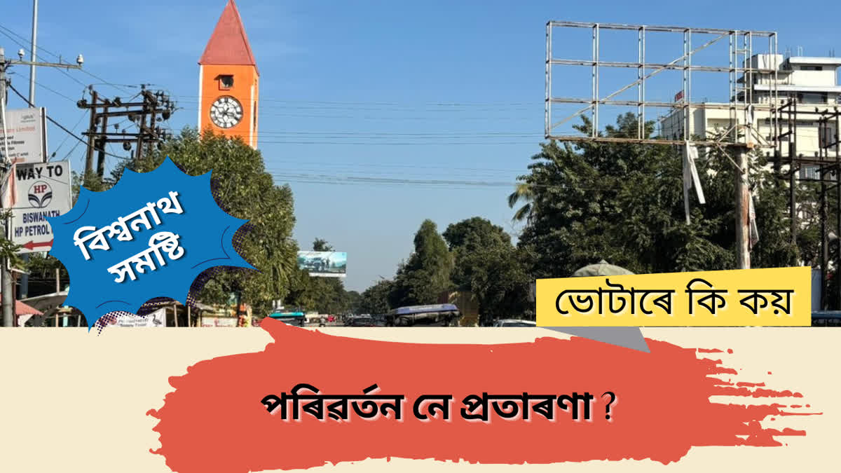 Dedelopment in Biswanath Assembly constituency-voters opinion