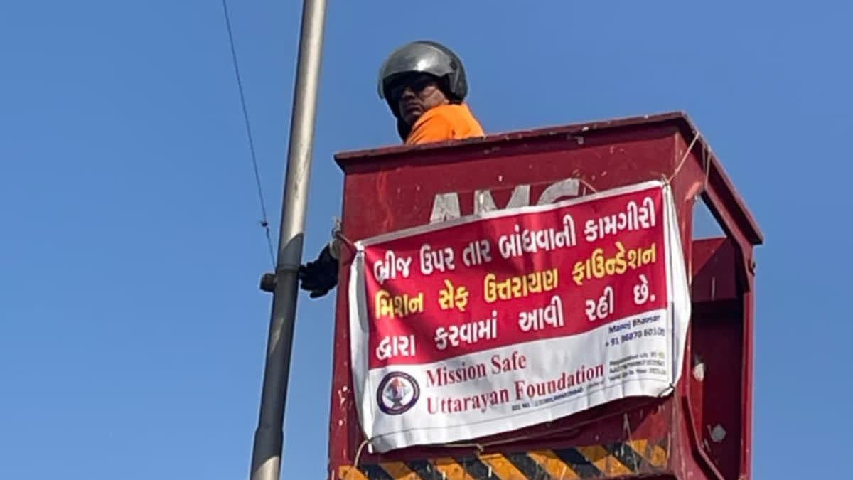 ‘Mission Save Uttarayan’: How An Ahmedabad Man’s Initiative Makes Kite Flying Safer