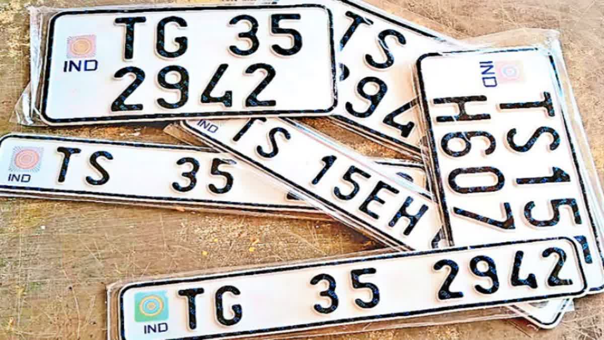 HIGH SECURITY NUMBER PLATE IN TG