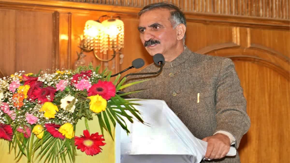 Himachal CM Sukhvinder Singh Sukhu