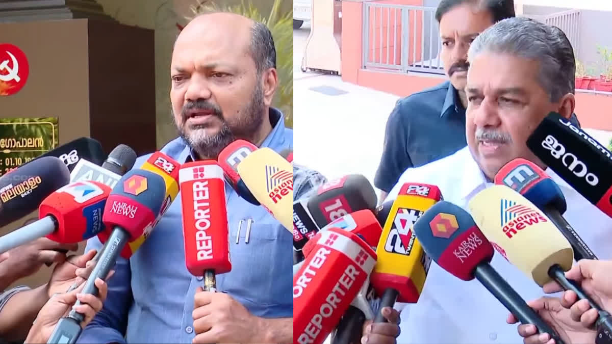 KERALA MINISTER SAJI CHERIAN NEWS SABARIMALA GOLD THEFT CASE UPDATE P RAJEEV ON SABARIMALA PROBE TANTRI KANDARARU RAJEEVAR ARREST