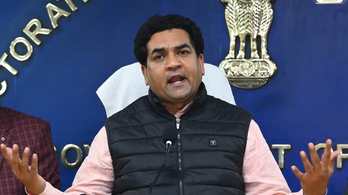 कपिल मिश्रा, मंत्री दिल्ली सरकार