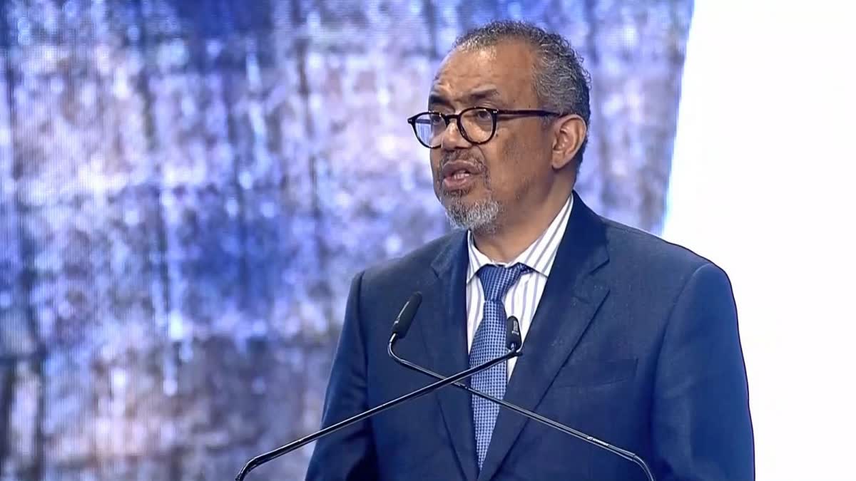 Director-General of the World Health Organisation, Tedros Adhanom Ghebreyesus