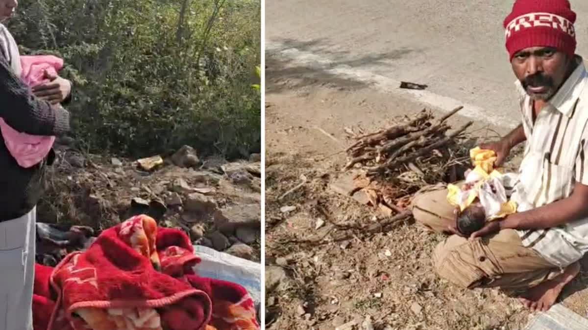 funeral on the roadside