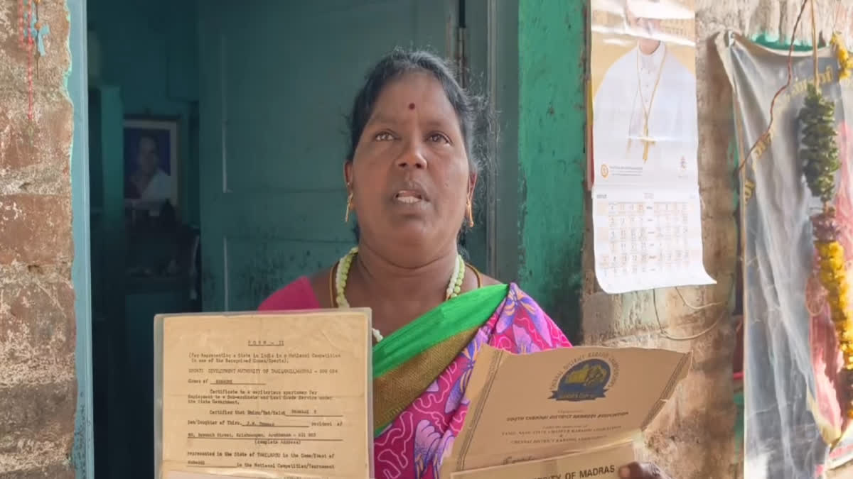 முன்னாள் தடகள வீராங்கனை பிரகாசி