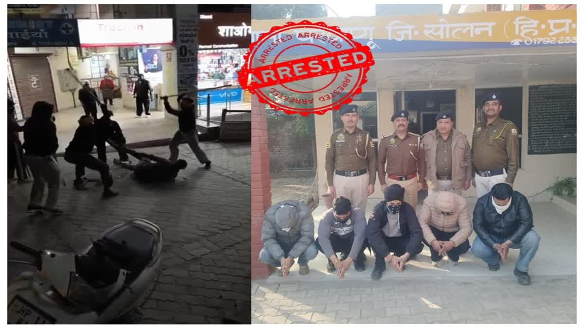 परवाणू में युवक से मारपीट मामले में 6 गिरफ्तार