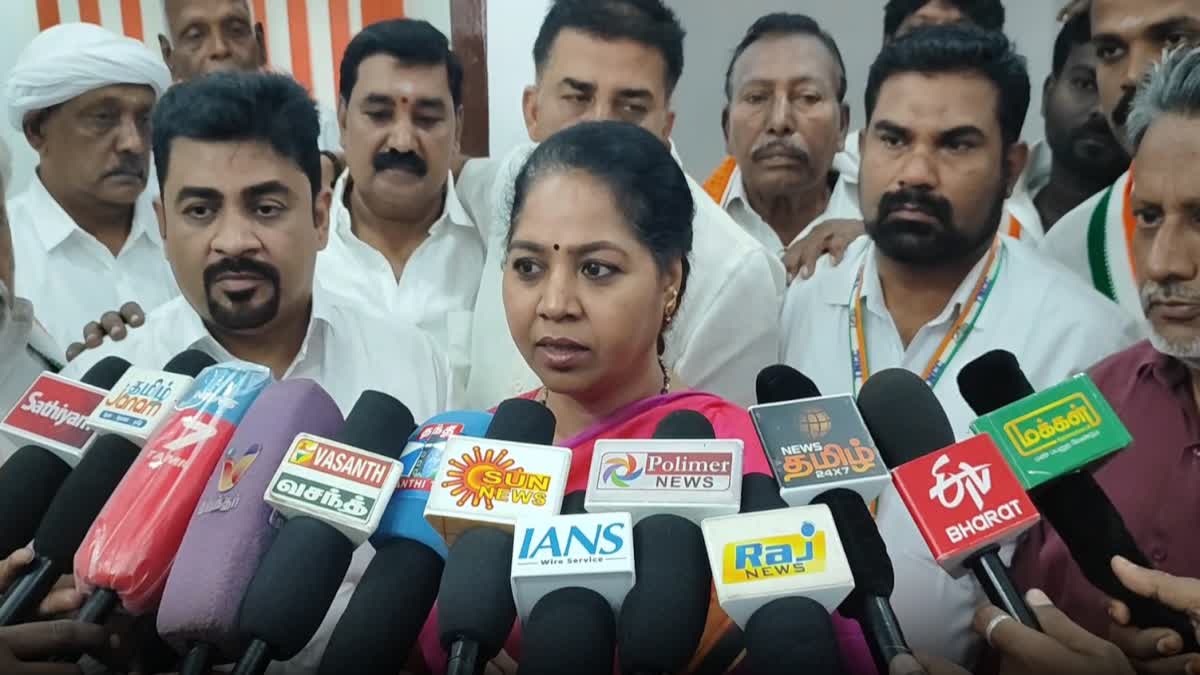 காங்கிரஸ் எம்.பி ஆர் சுதா பேட்டி