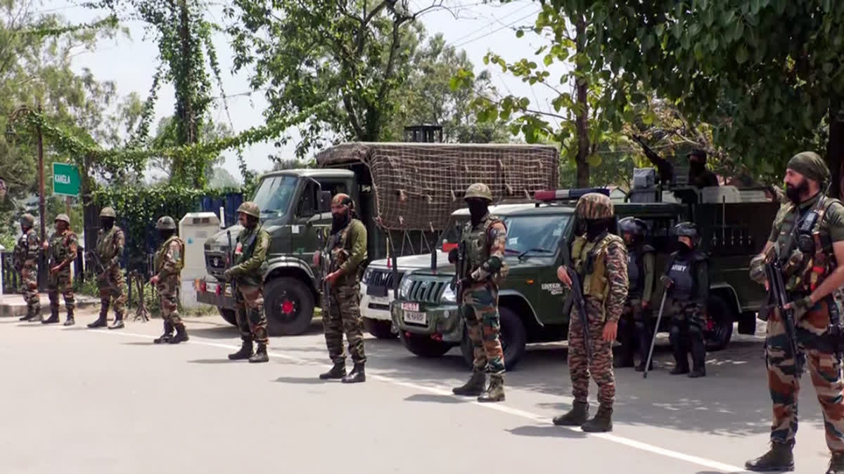 Security personnel deployed in Manipur