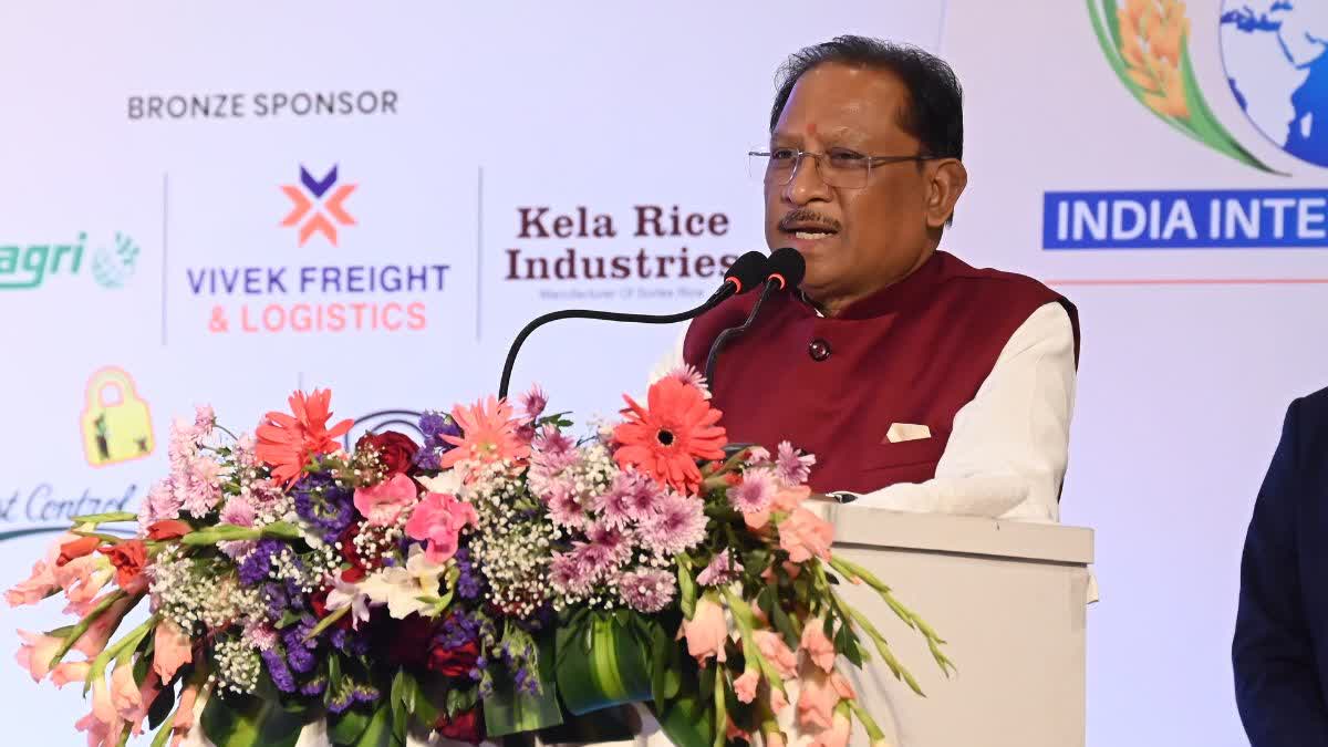 CM Sai In India International Rice Summit