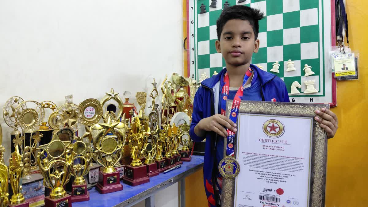 तमिलनाडु के छठी क्लास के छात्र भरत कुमार