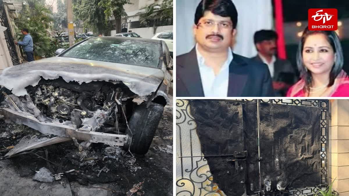 भानवी सिंह के दिल्ली स्थित घर पर हमला.