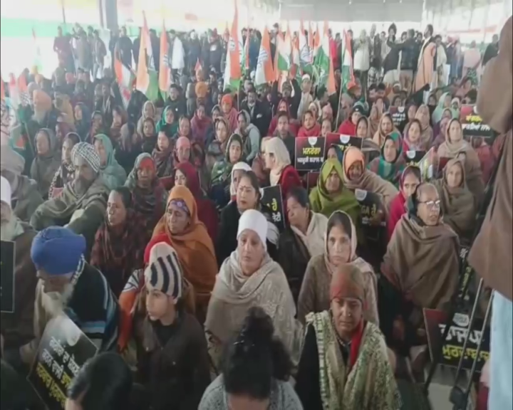 Congress protest Patiala