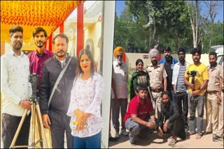 ਪੰਜਾਬੀ ਗਾਣੇ ਦੀ ਸ਼ੂਟਿੰਗ