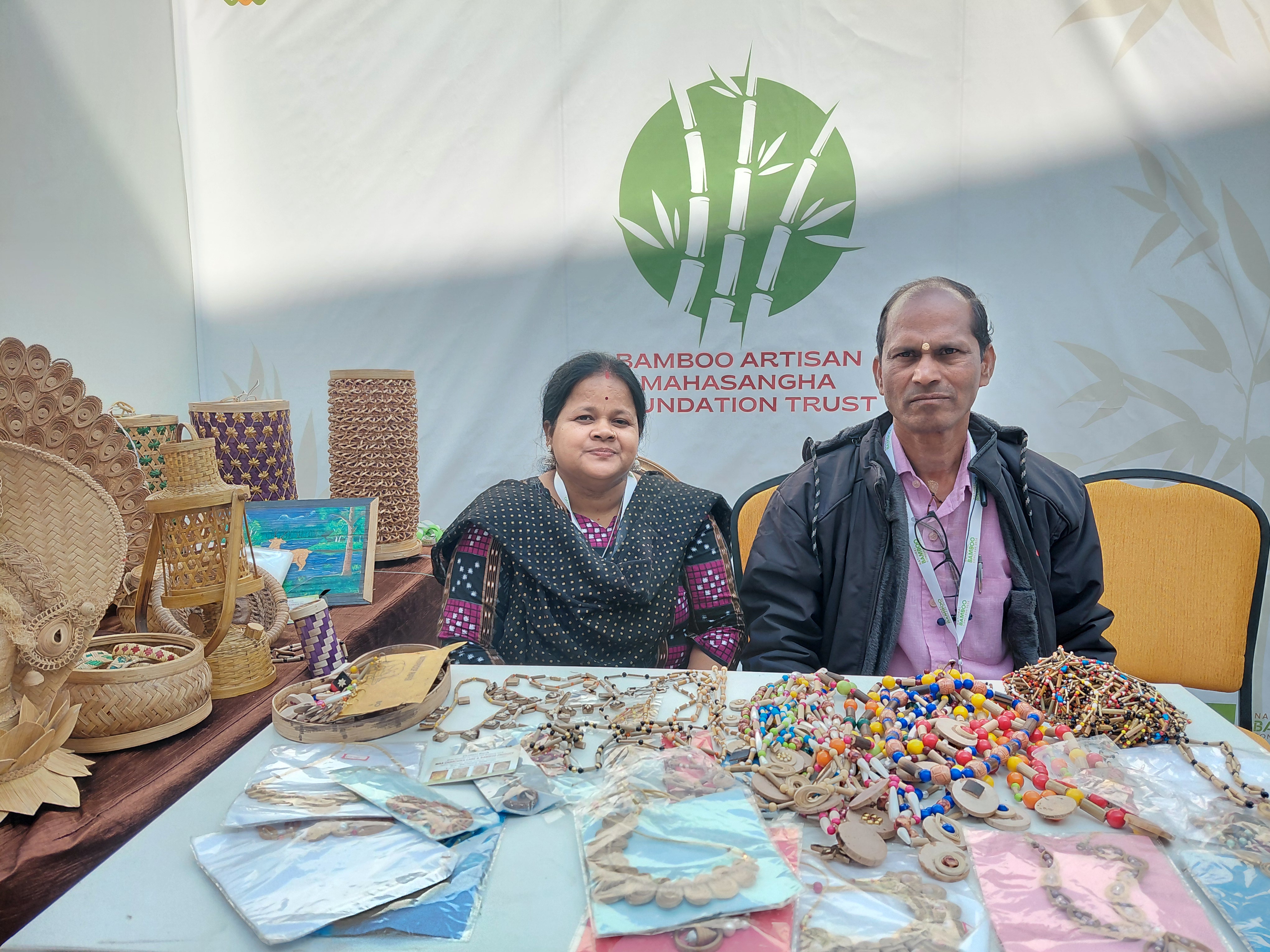 Ekadashi Barik  With Wife Sulochana Barik