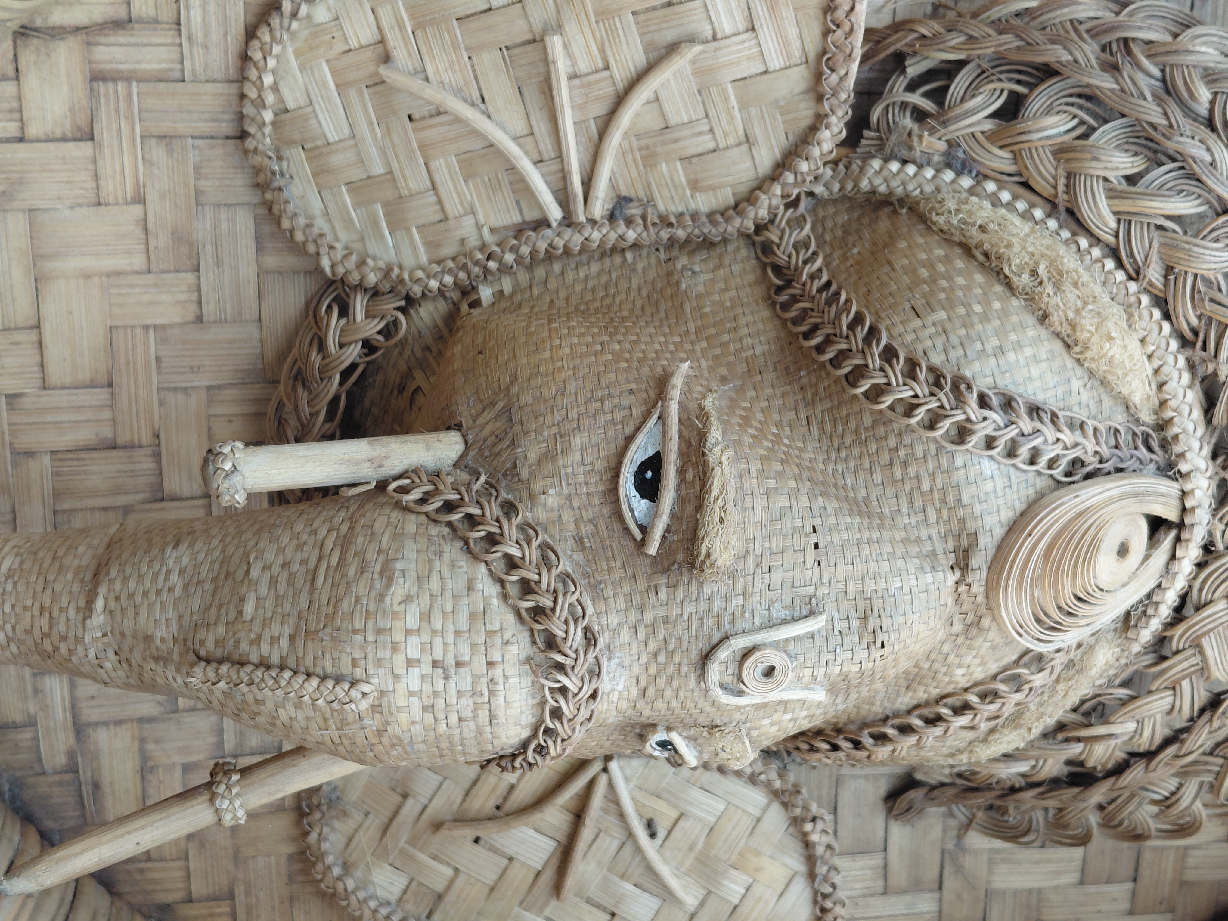 ବାଉଁଶରେ ତିଆରି ଗଣେଶ ପ୍ରତିମୂର୍ତ୍ତି