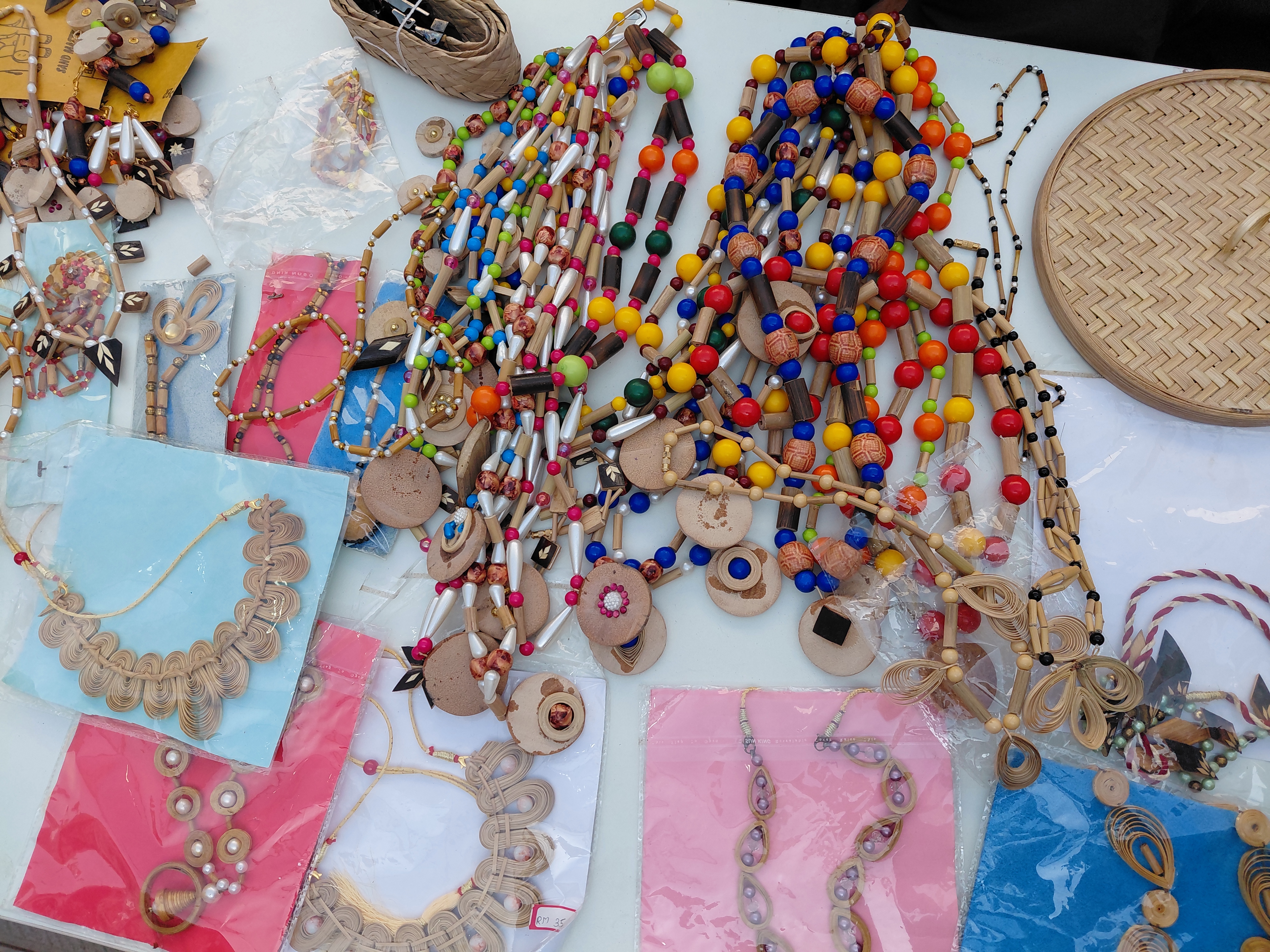 Jewelry made from bamboo