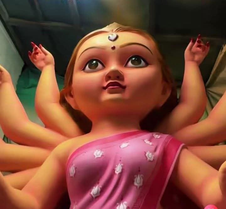 Sculptor Dipankar Pal Reimagines The Traditional Saraswati Idol