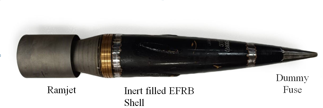 ரேம்ஜெட் தொழில்நுட்ப சார்ந்து உருவாக்கப்பட்ட பீரங்கி குண்டு