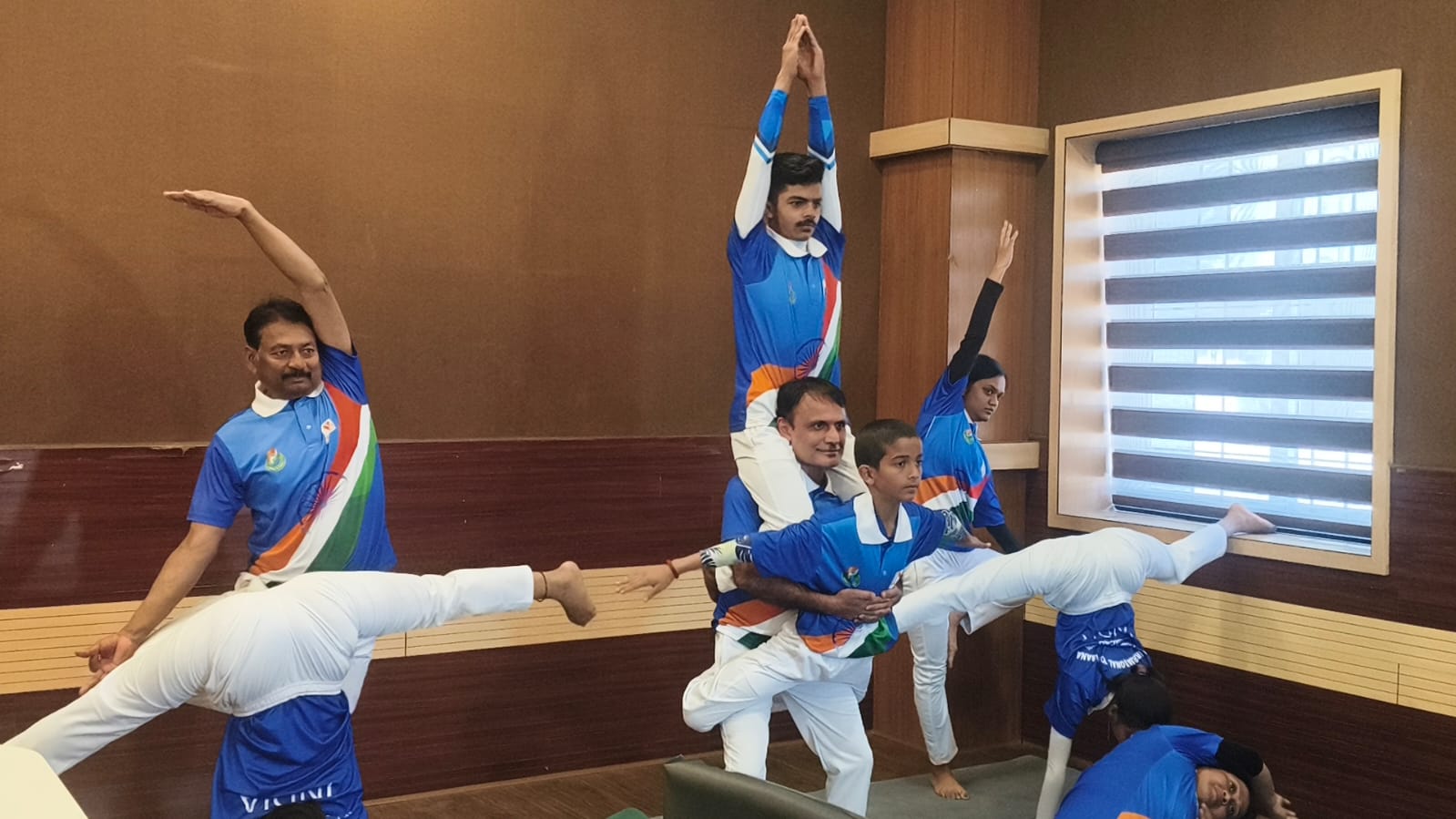 yoga players in jharkhand