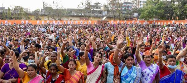 with many more schemes BJP targets women in Lok Sabha elections in assam